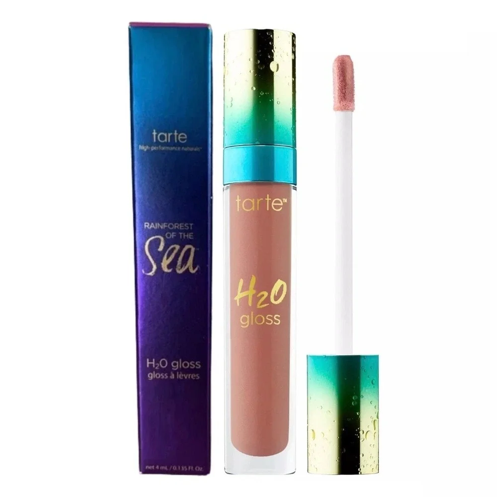 Tarte SEA H2O Gloss Lip Gloss High Shine Water Based Vegan Makeup New VILLA